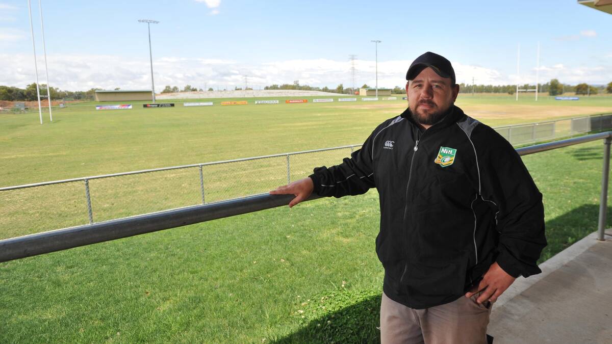 Gundagai coach Adam Perry has been working as a biosecurity liaison officer with the Canberra Raiders.