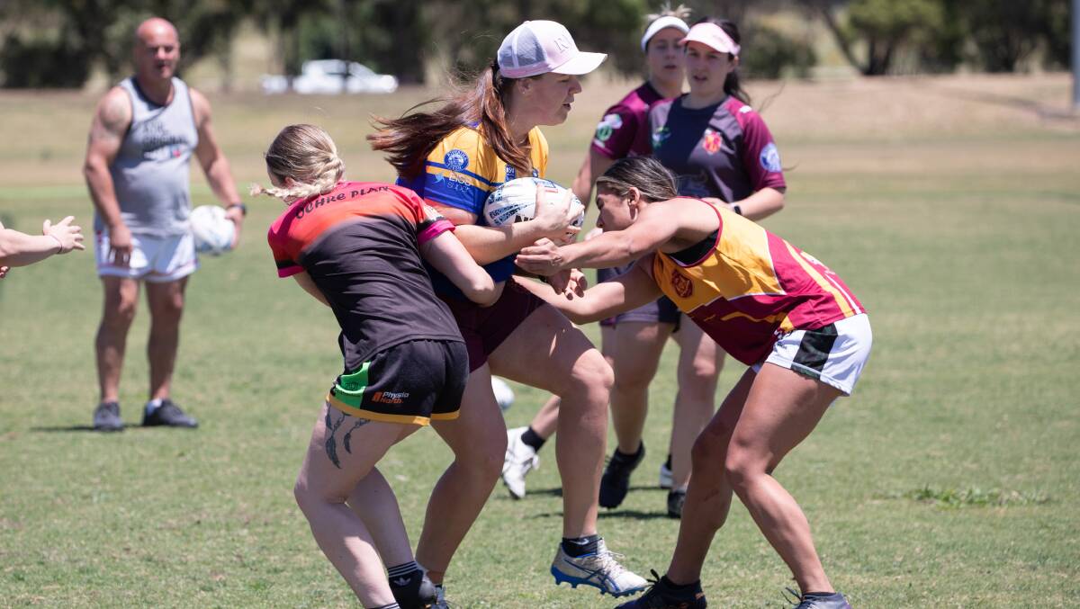 Following years of successful Riverina teams in the Country Championships, Tumut will host the first women's tackle competition next year as part of their Pub 9s. Picture by Madeline Begley