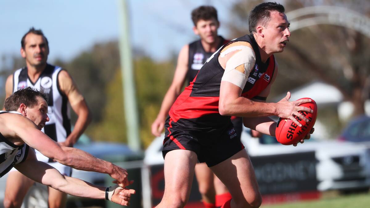 Chris O'Donnell is one of three key outs for Marrar's trip to Coleambally on Saturday.
