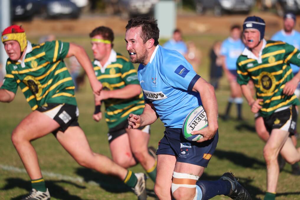 CHANGED ROLE: Gerard McTaggart will keep the number 10 jumper for a second week when Waratahs take on CSU under lights at Conolly Rugby Complex on Saturday.