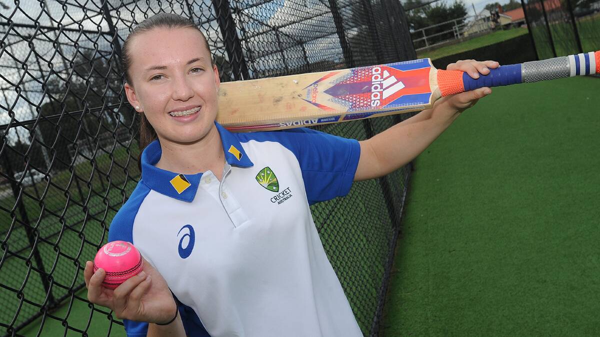 Rachel Trenaman is the leading runscorer for Australia under 19s tour in South Africa.