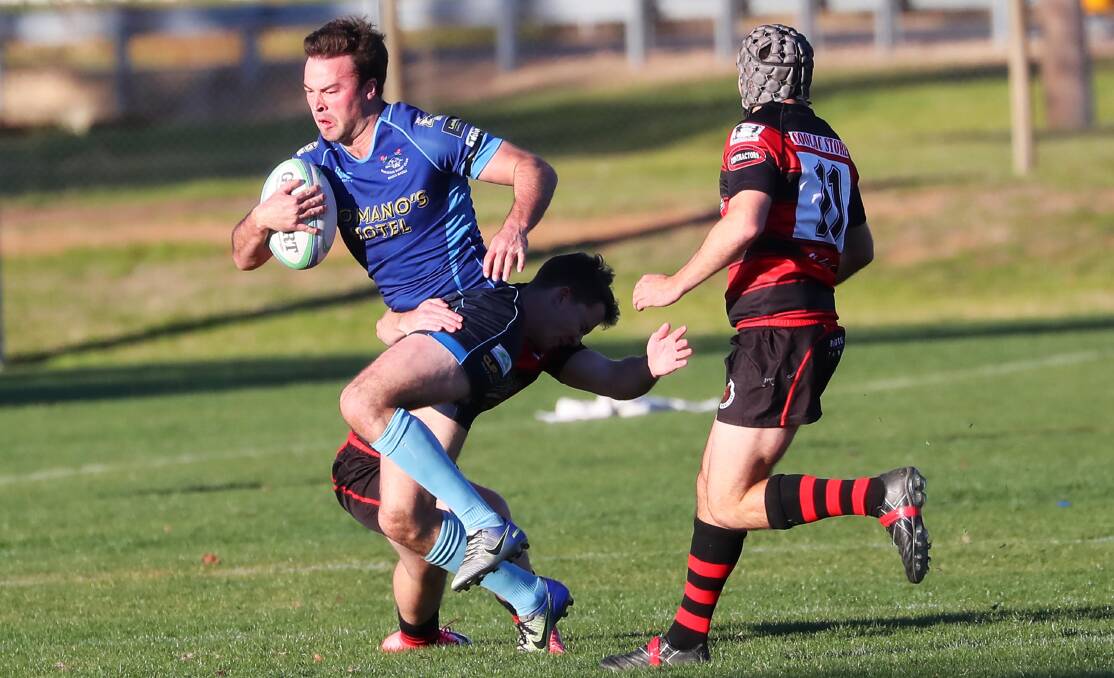 James Grimmett scored a hat-trick in as Waraths scored a big win over Tumut on Saturday.