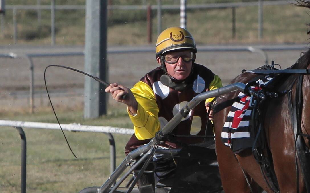 Trevor White drove Spirited to her first win at start 10 at Young on Tuesday.