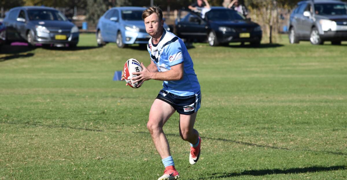 Dean Bristow was strong in Tumut's win over Temora at Twickenham on Sunday.