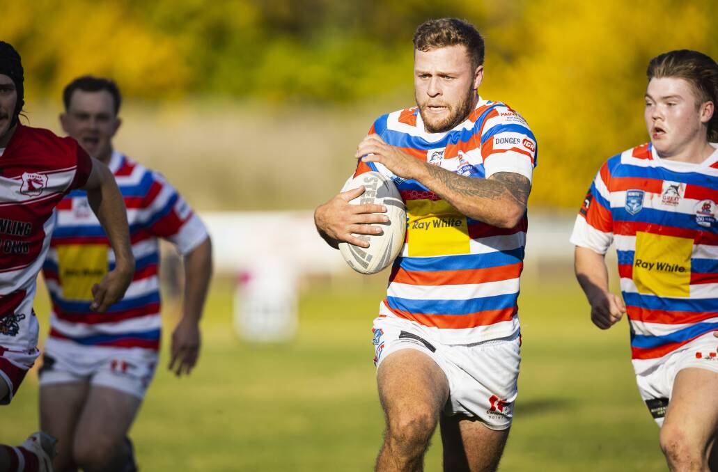Young are preparing to be without star fullback Nic Hall for most of the season after he suffered a serious hip flexor issue at the West Wyalong Knockout.