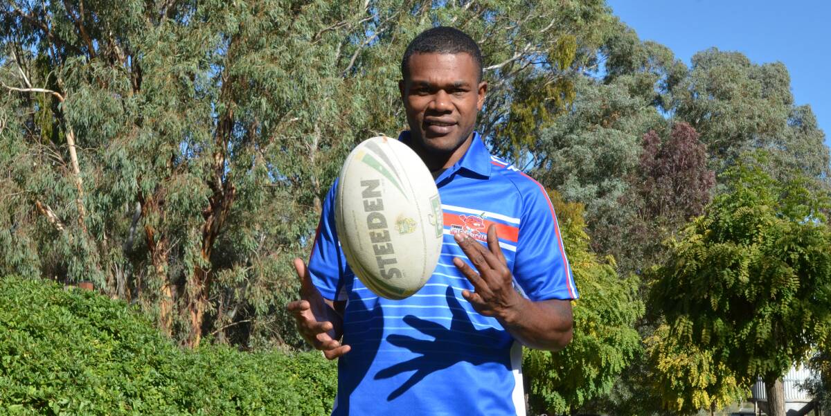 NEW FACE: Fijian representative Kelepi Komaisavou will play his first game for Young as the Cherrypickers hunt their second win of the season against Junee on Saturday.