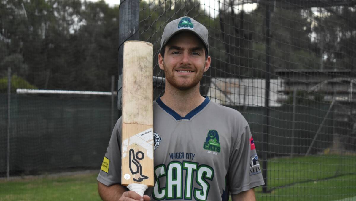 ONE LAST GOAL: Wagga City opener Tim Jenkins is looking to replicate his second grade premiership success in the first grade grand final on Saturday. Picture: Courtney Rees