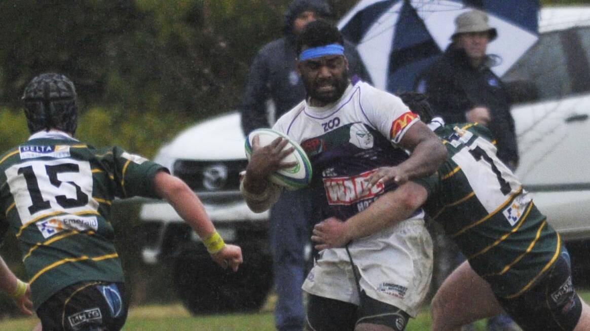 Sai Ratudradra is facing a suspension after being red carded for a lifting tackle in Leeton's loss to Ag College on Saturday.
