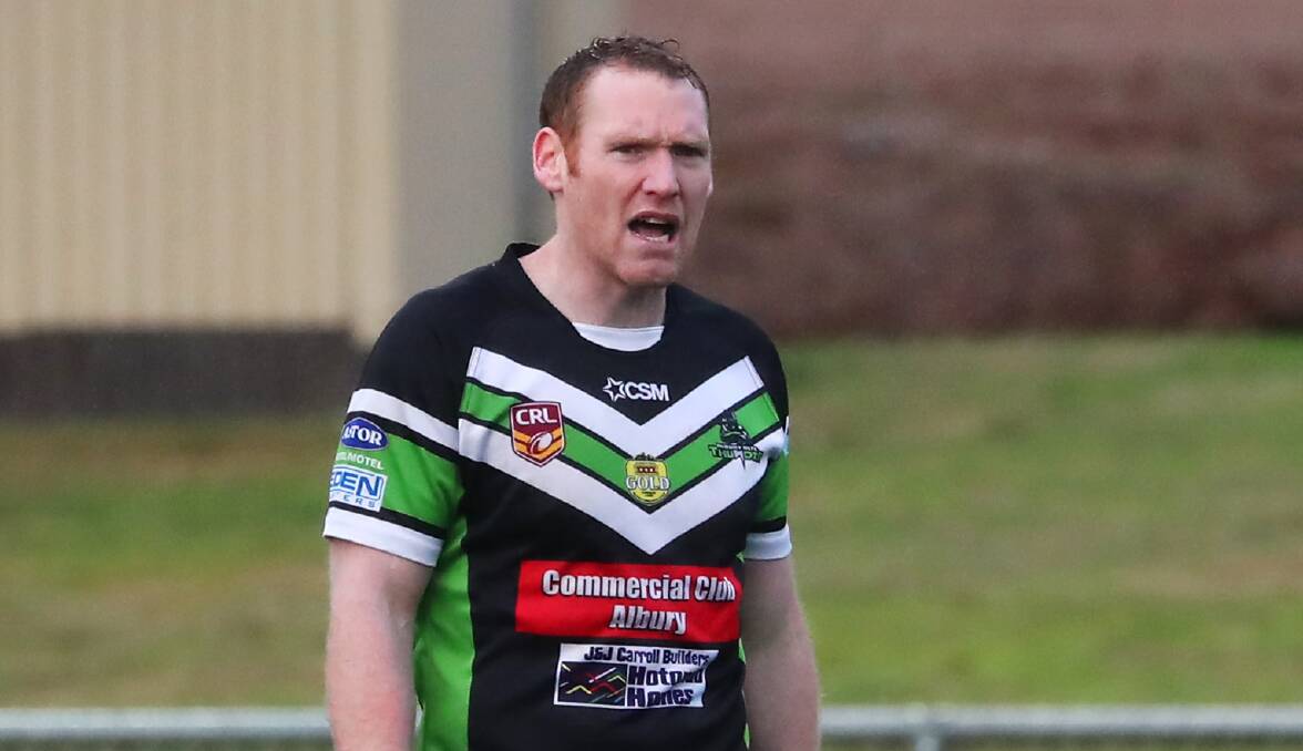 Joel Monaghan is back for Albury's clash with Tumut on Saturday.