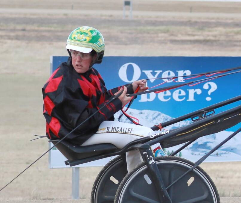 TRIPLE TREAT: Blake Micallef brought up a career best three wins at Junee on Sunday to take out the Drivers Invitational Series.