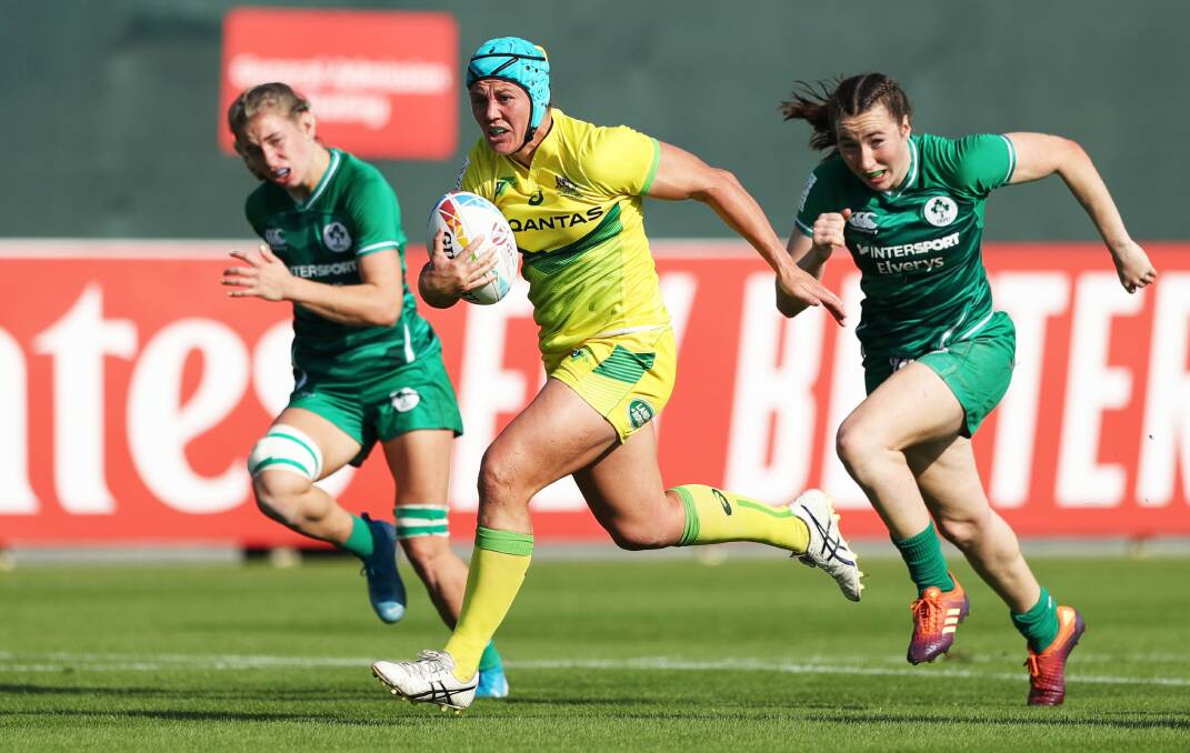 GOING FOR GOLD: Sharni Williams has been named as co-captain for Australia's gold medal defence at the Tokyo Olympics. Picture: Mike Lee - KLC fotos for World Rugby