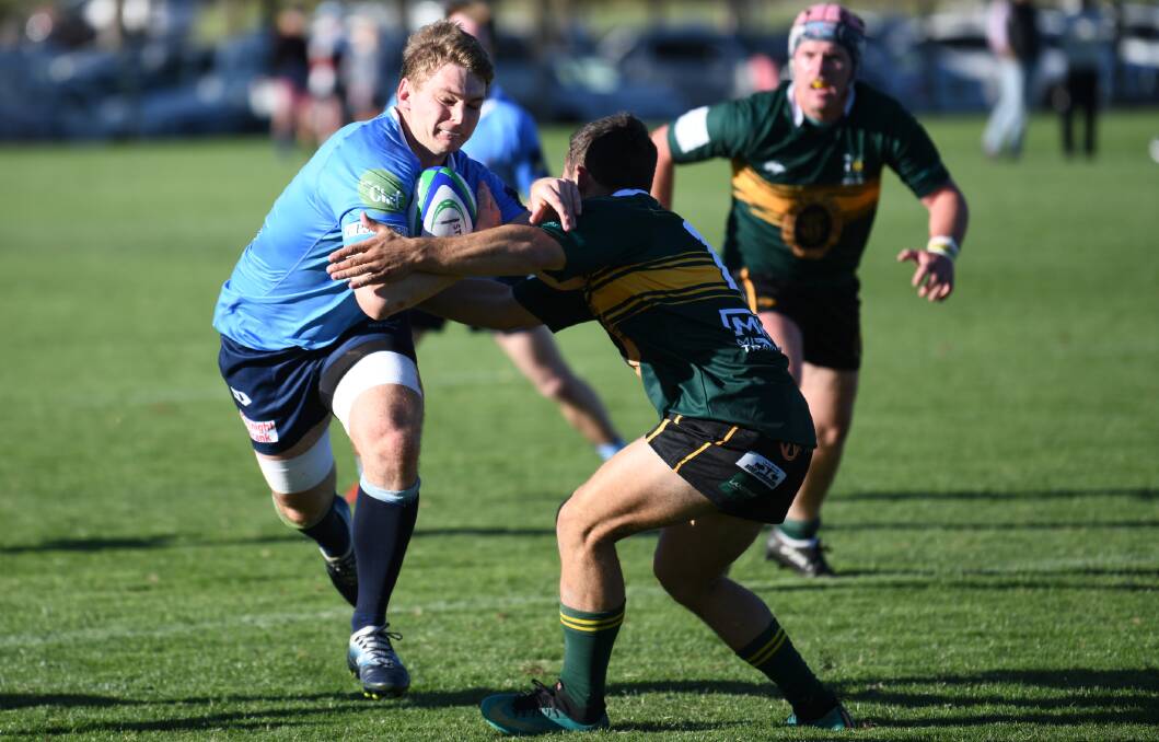 RETURNING: The return of Sam Bunny at number eight is one of eight changes for Waratahs ahead of their trip to Griffith on Saturday. 