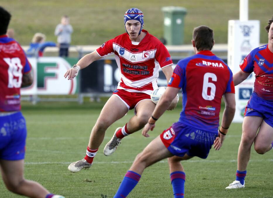 STARR OF THE SHOW: Temora fullback Hamish Starr has a one-point lead in the Weissel Medal count following the first nine rounds of the season.