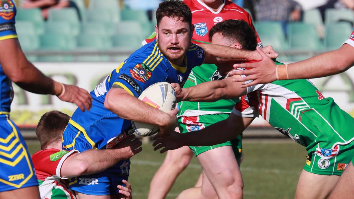 NEW CHALLENGE: Tim Dore is one of a number of new Junee faces looking for their first win when the club hosts Kangaroos at Laurie Daley Oval on Saturday. Picture: Les Smith