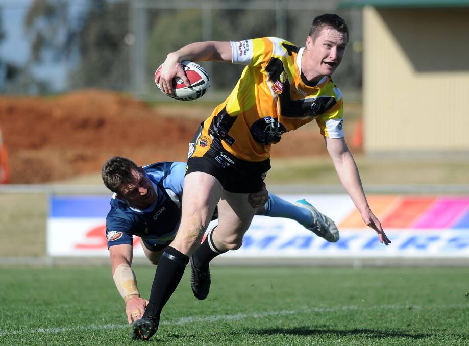 RETURNING HOME: Flying fullback Dane O'Hehir will be back for Gundagai in 2020 after his move to England was cut short due to the coronavirus crisis
