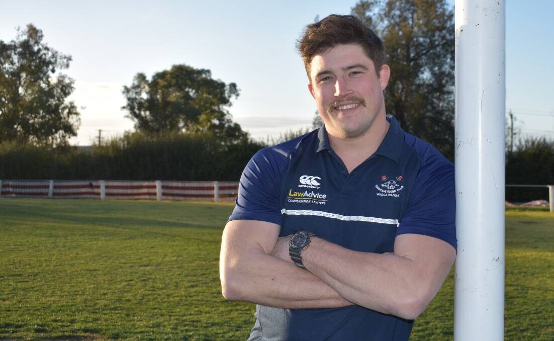 GRAND FINAL CHANCE: Jake Eaglesham is looking to win his first grand final when he  lines up for Waratahs against Ag College on Saturday. The Scot was part of the 2013 loss before returning to the club this year. Picture: Courtney Rees