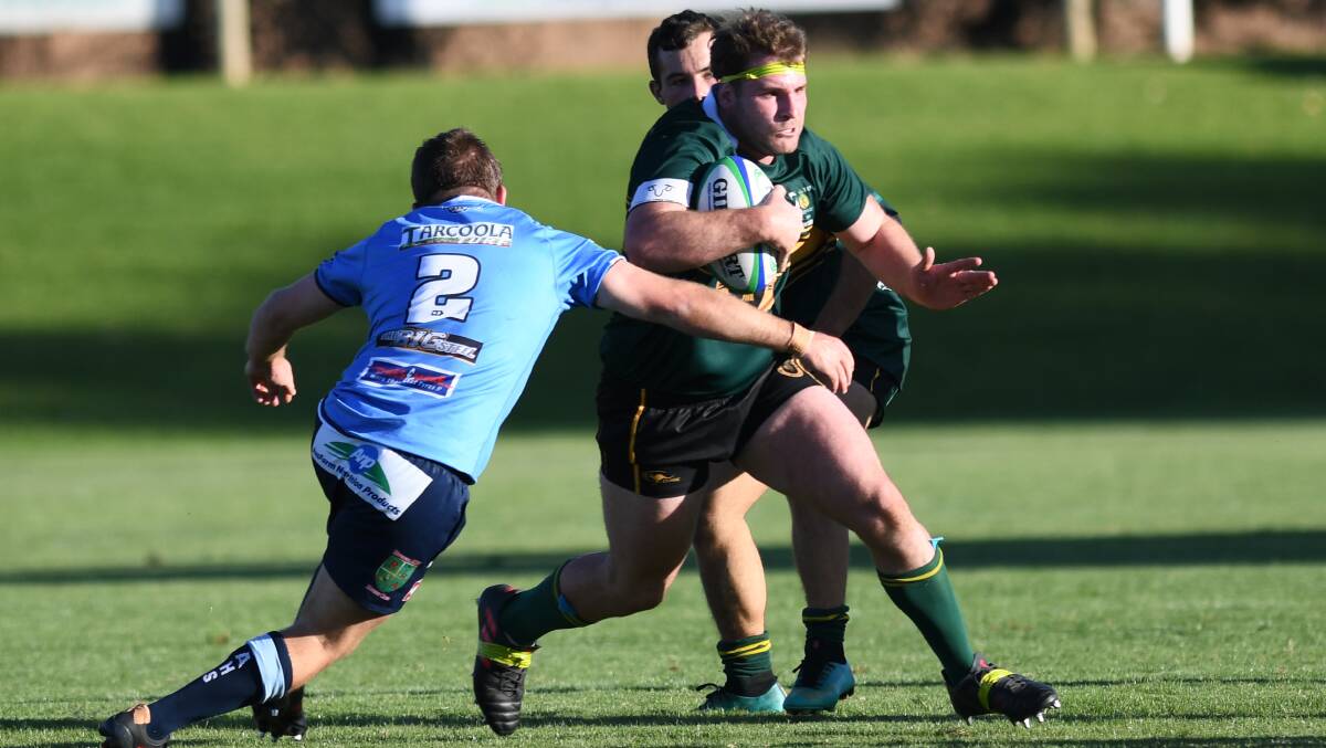 Mike van Diggelen scored the winning try for Ag College on Saturday.