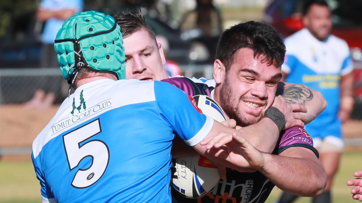 SITTING OUT: Brody Tracey will miss Southcity's clash with Young on Saturday after suffering a head knock in their last game. Picture: Les Smith