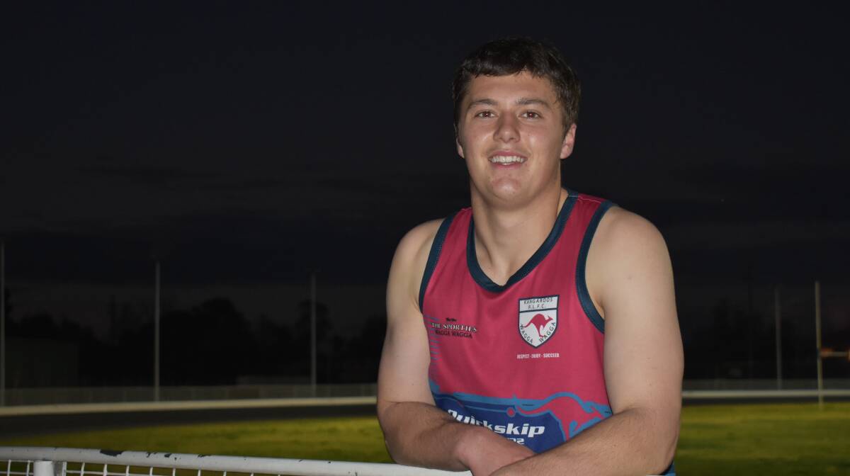 SURPRISE START: Billy Reardon will get another opportunity with Kangaroos after making his first grade debut last week. Picture: Courtney Rees