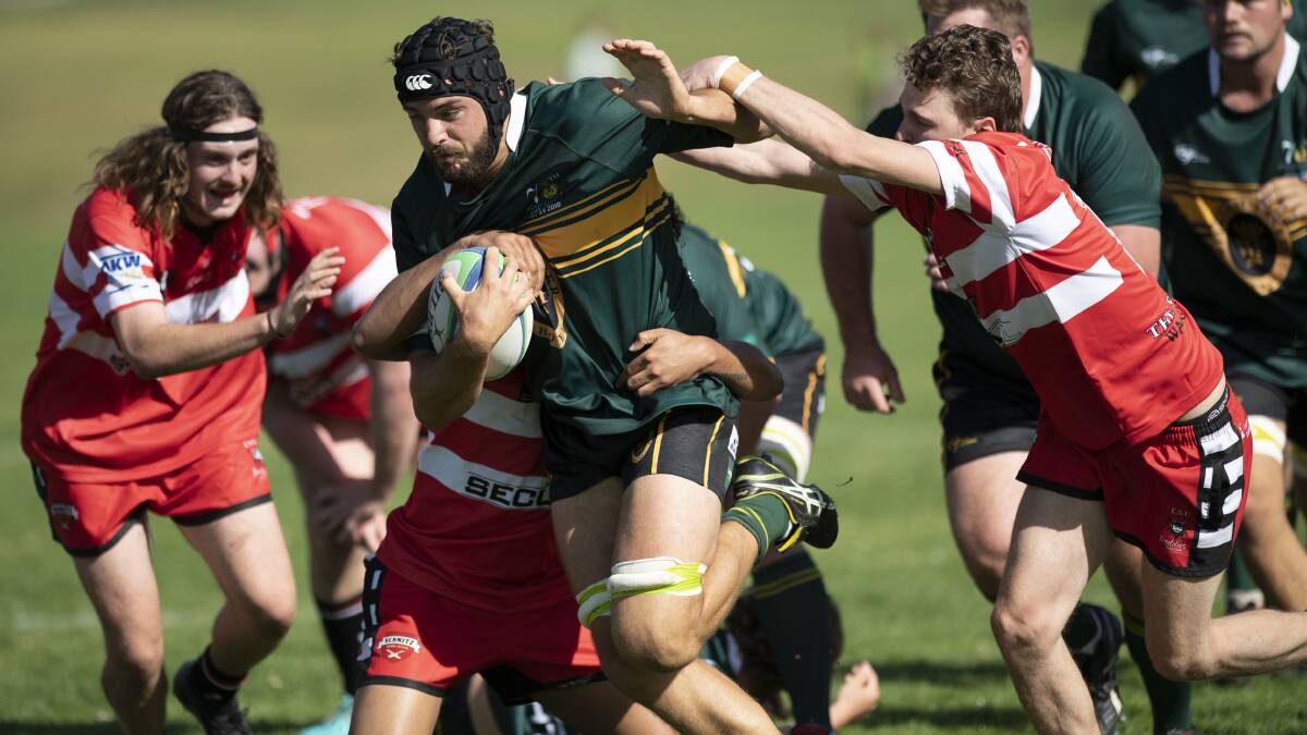 Ben Brooke is a big out as Ag College look to score a rare win over Waratahs on Saturday.