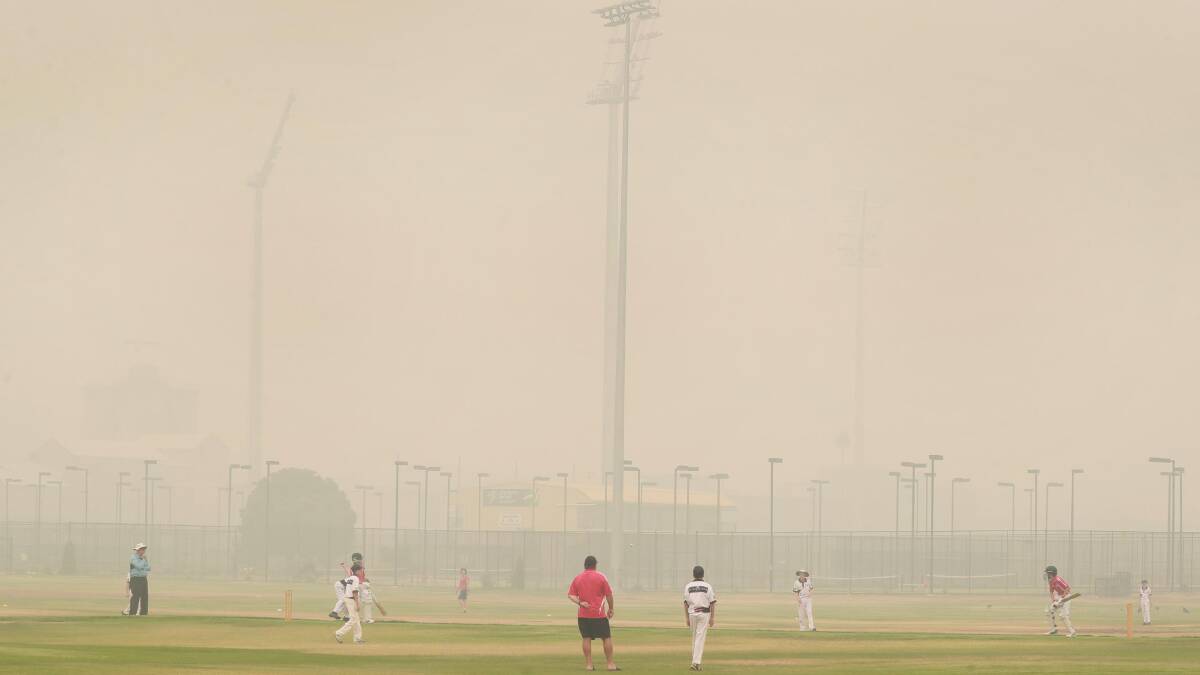 Country Week junior cricket matches were called off due to poor air quality last week and Wagga Cricket officials will assess the conditions on Saturday ahead of the return of the competition.