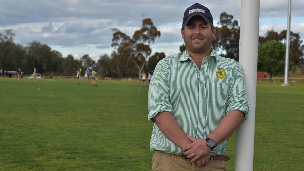 INTO THE TOP JOB: Tom Lamond has been installed as Ag College coach for the 2022 Southern Inland season. Picture: Courtney Rees