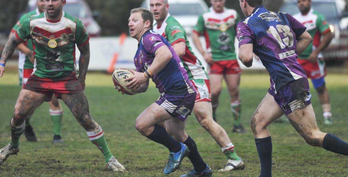 STARTING SEVEN: Southcity captain-coach Kyle McCarthy has beaten a number of strong candidates to Riverina's starting halfback position.
