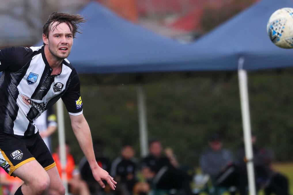 Jake Ploenges injured his calf early as Wagga City Wanderers slipped to a 2-0 loss in their first game of the season.