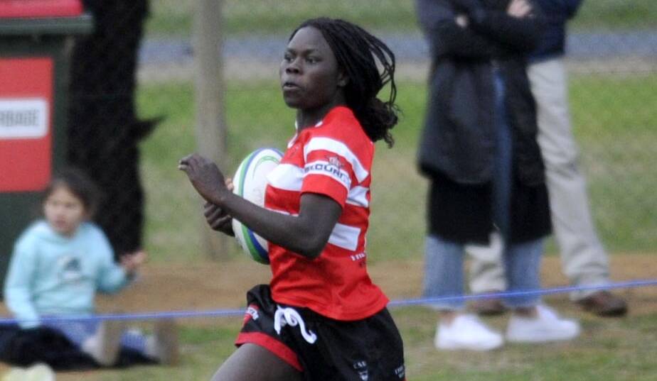 SPEED TO BURN: Biola Dawa has been a dominant force during CSU's strong start to Southern Inland's new women's 10s competition.