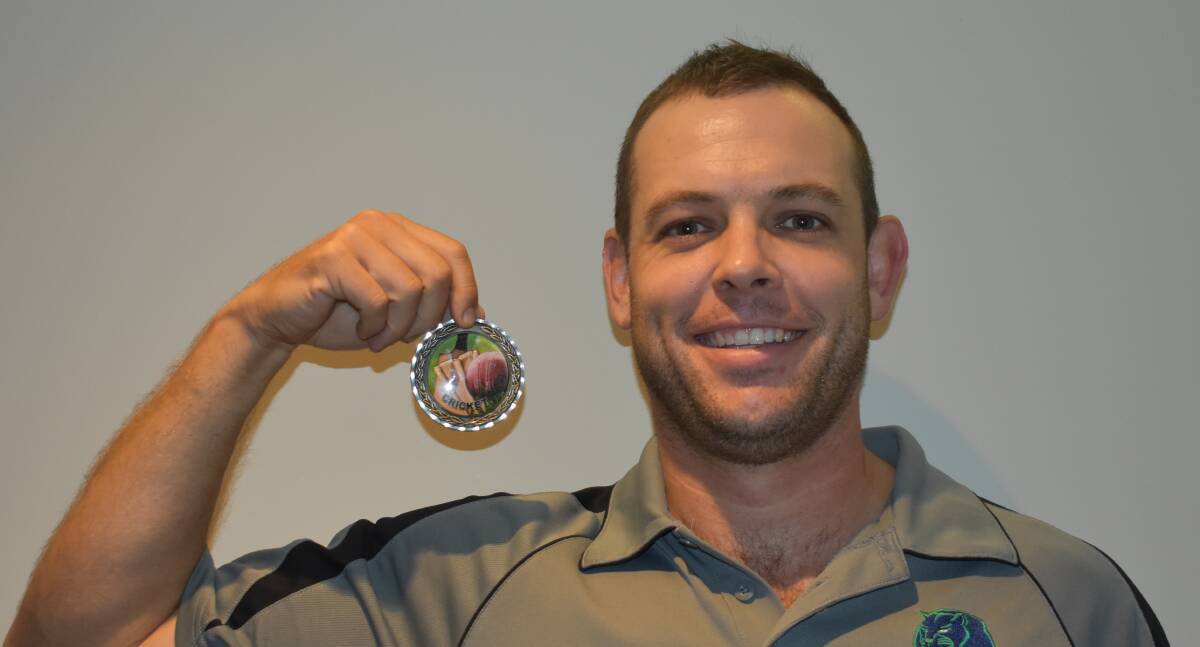 AT IT AGAIN: Wagga City star Jon Nicoll added a seventh Brian Lawrence Medal to his glittering resume on Wednesday night. Picture: Courtney Rees