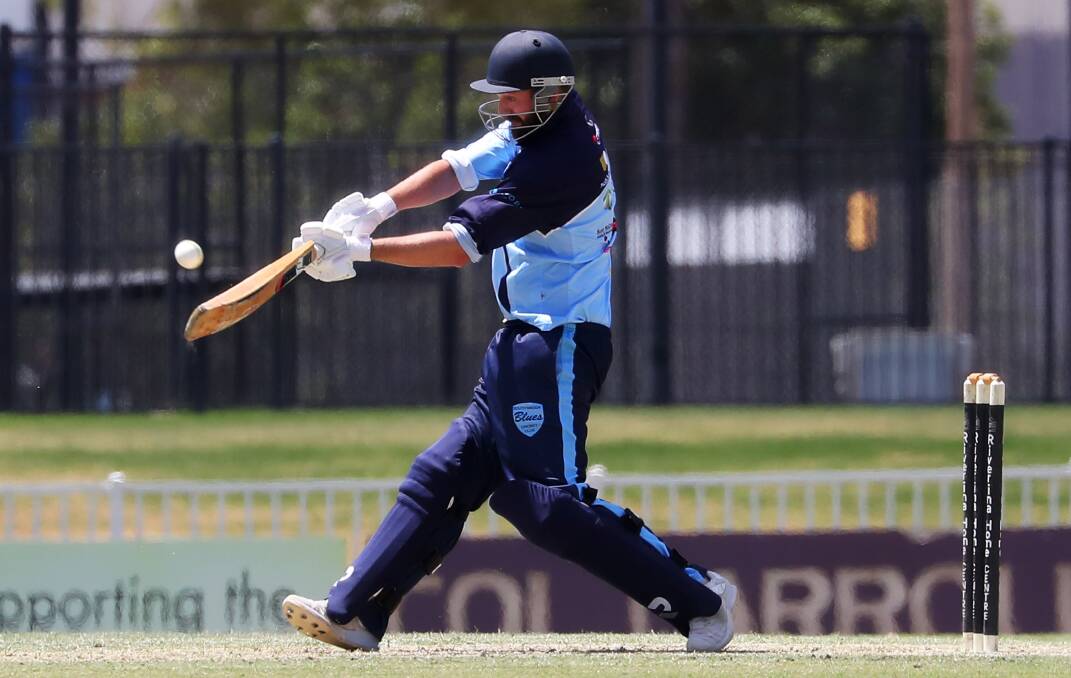 Alex Smeeth sits at the top of the Wagga runscorers after the rain-impacted start to the season.
