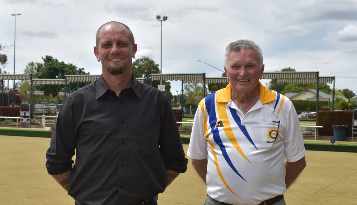 HANDING OVER THE BATON: Wagga RSL have a new president with Ben Waring replacing Max Sanbrook, who did not seek re-election after 11 years in the role. Picture: Courtney Rees