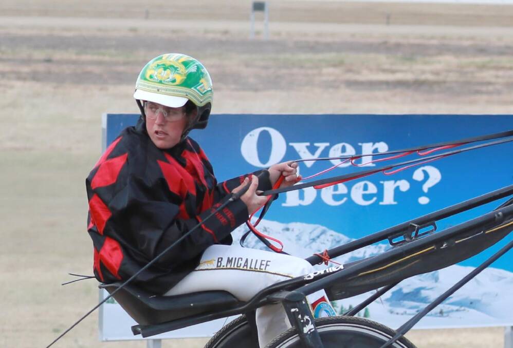 Blake Micallef is looking for more success with Billysbredone at Young on Tuesday.