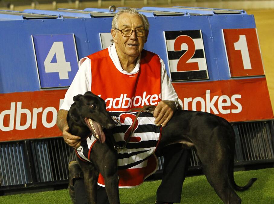 LONG LEGACY: Kevin Oakman with Tranquil Magic, who won his first five races for the Wagga trainer in 2017, will be farewelled on Thursday.