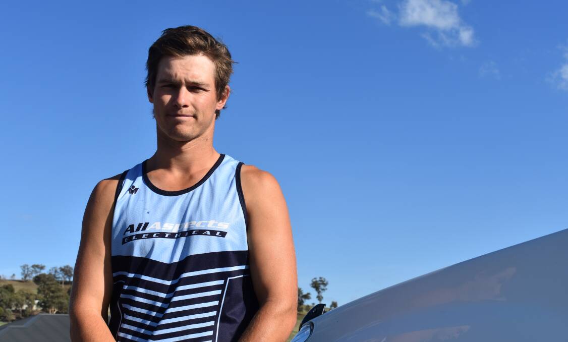 READY TO GO: Wagga City captain Josh Thompson is looking to extend his good form in the grand final.