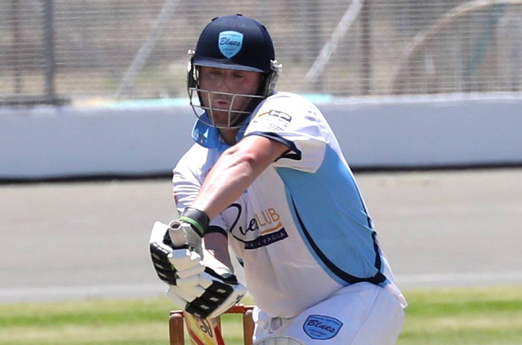Joel Robinson finished well clear at the top of the Wagga cricket batting statistics.
