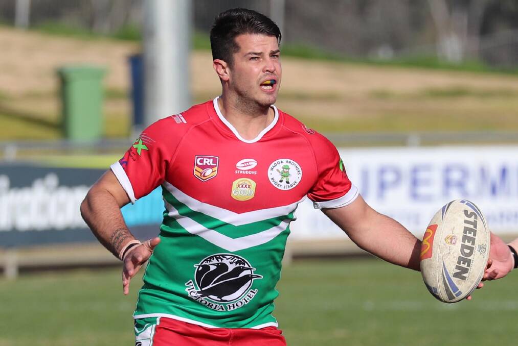NEW ROLE: Cameron Breust is shifting to hooker for Brothers to tackle Kangaroos at Equex Centre on Saturday.