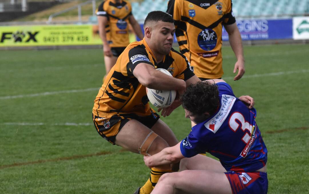 BACK IN: Mathew Lyons returns for Gundagai as the Tigers look to continue their unbeaten start and claim the minor premiership on Saturday.
