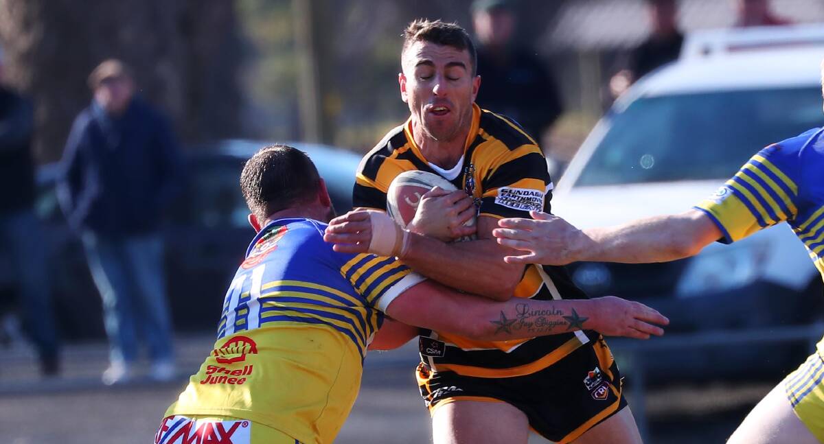 CHANGE OF PACE: James Smart won't coach Gundagai next season and is yet to commit to another season with his hometown club.