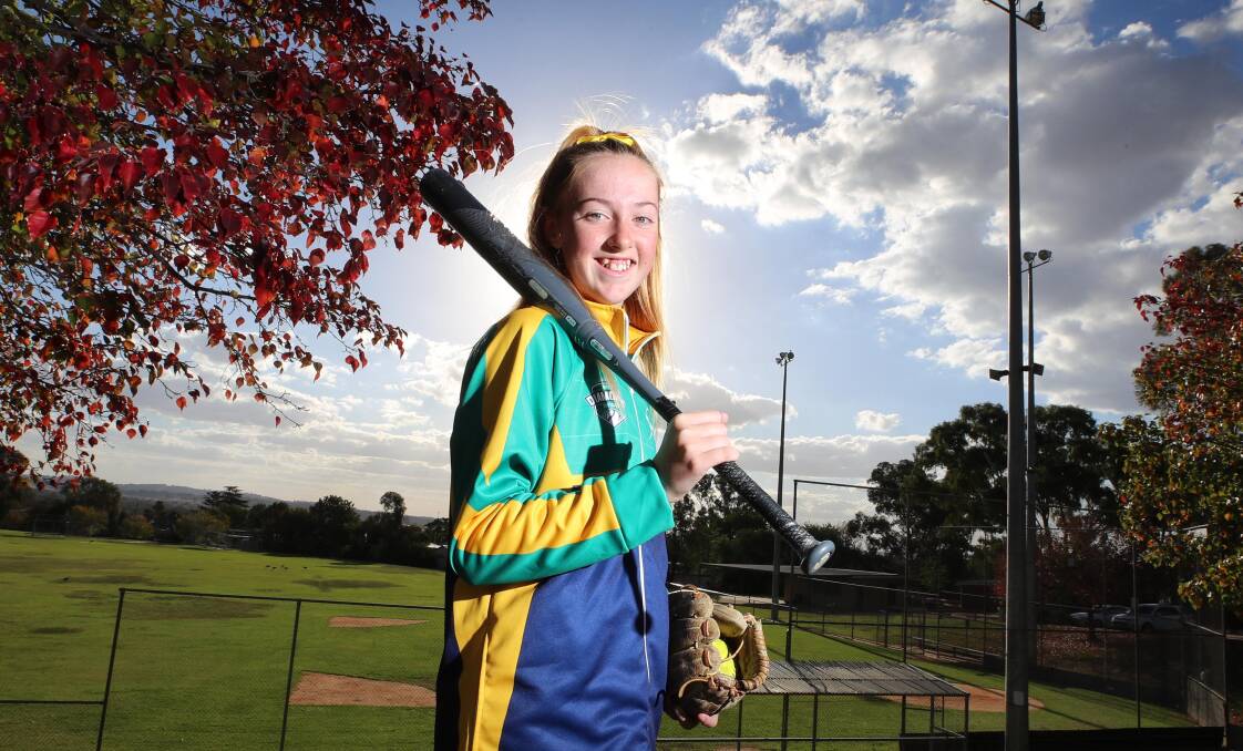 READY TO SHINE: Sophie Gooden will represent Australia as part of the under 14s tour to New Zealand next week. Picture: Les Smith
