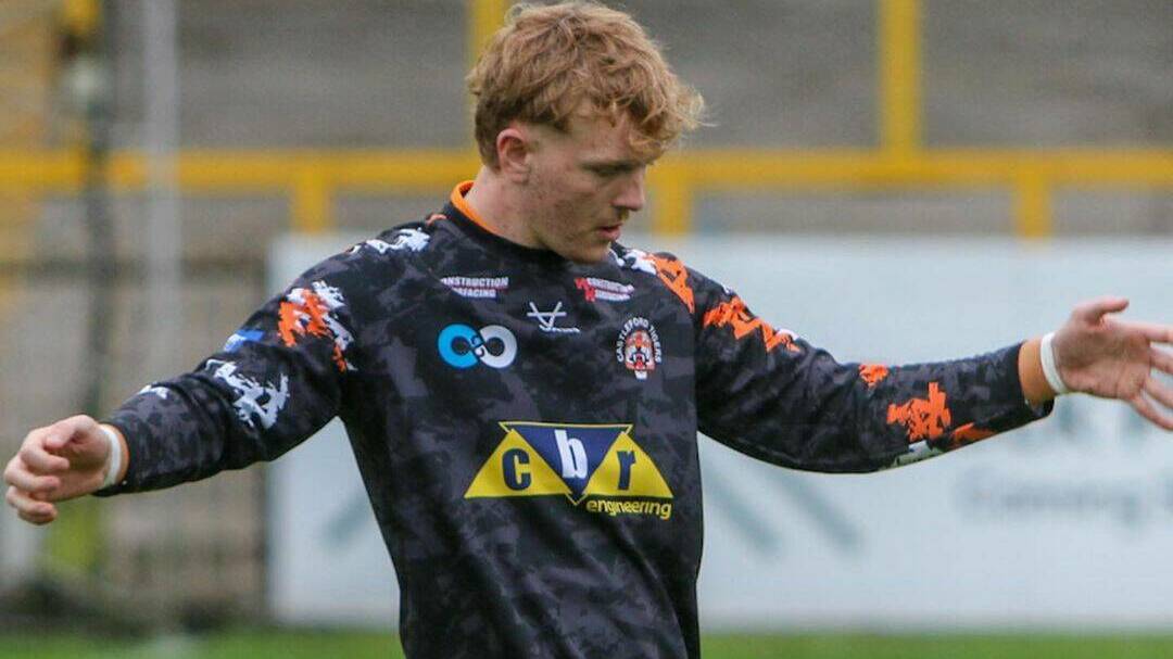 English recruit Toby Mallinson has left Tumut just before the start of the Group Nine season on Saturday. Picture by Castleford Tigers RLFC