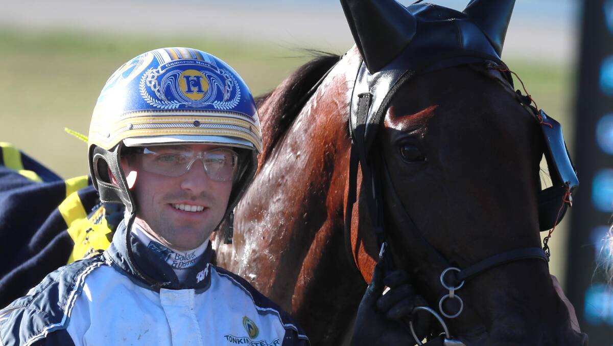 Cameron Hart brought up his 500th win at Menangle on Tuesday.