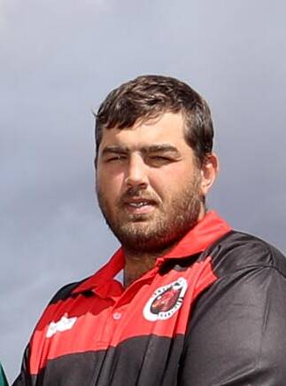 Jon Carmody was strong in the forwards for Tumut in their win over Albury.