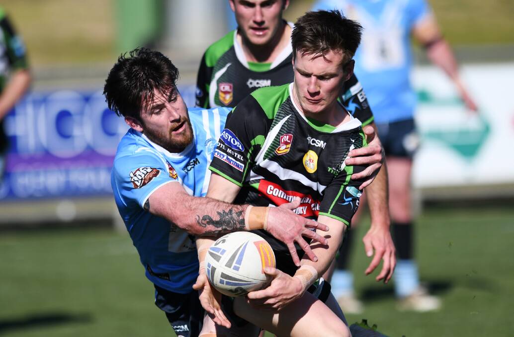 Lachlan Bristow is a new face in the Blues' line up since their heavy loss to Gundagai in the final round of the season.
