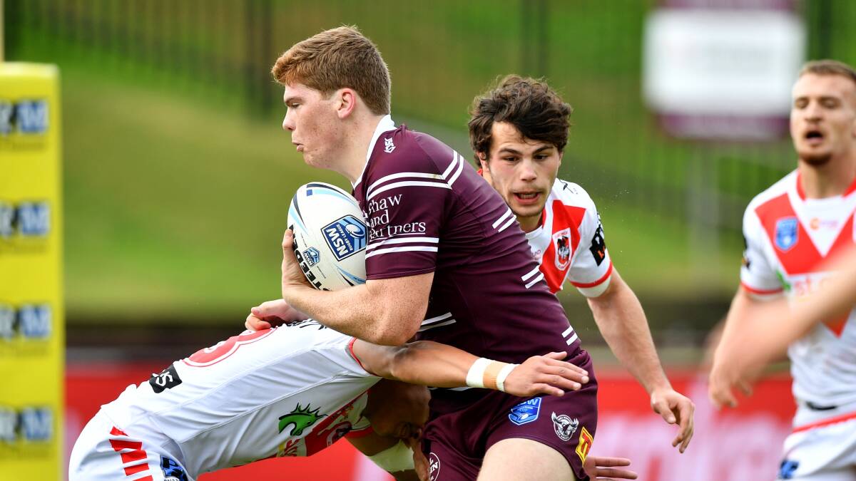 ON BOARD: Former Manly under 20s captain Michael Fenn has linked with Tumut for the Group Nine season. Picture: NRL Imagery/Gregg Porteous

