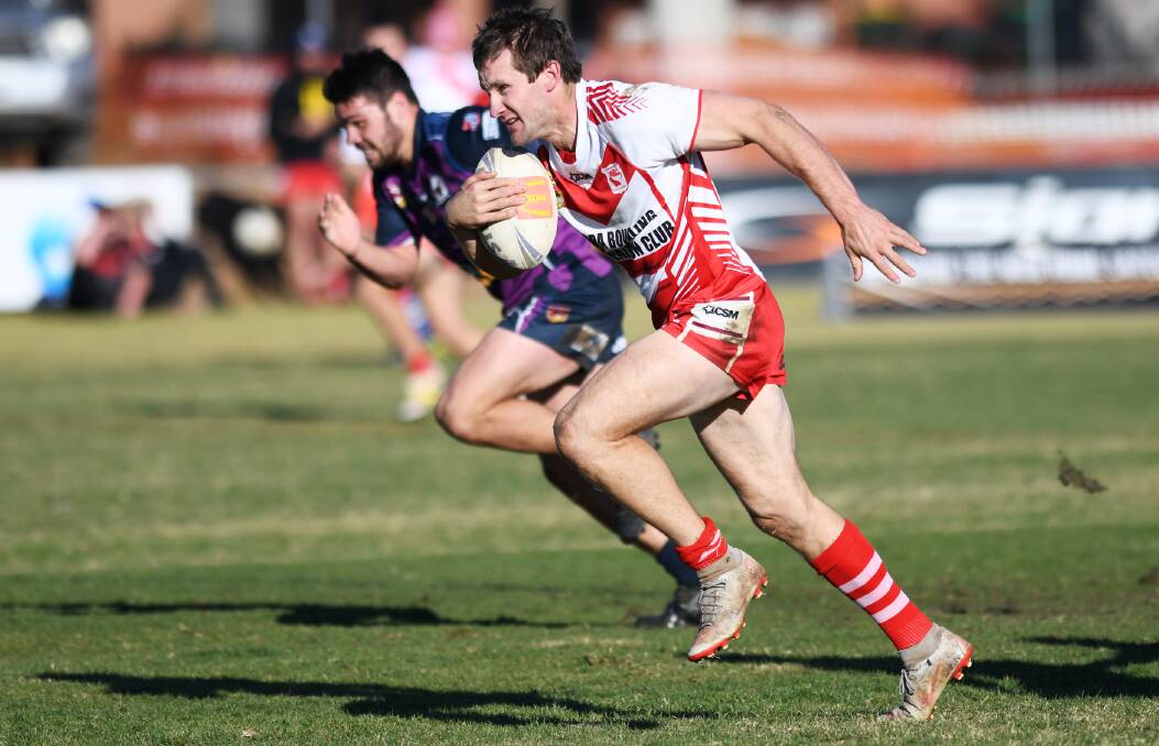 Matt Hughes will miss Temora's important clash with Young on Sunday.