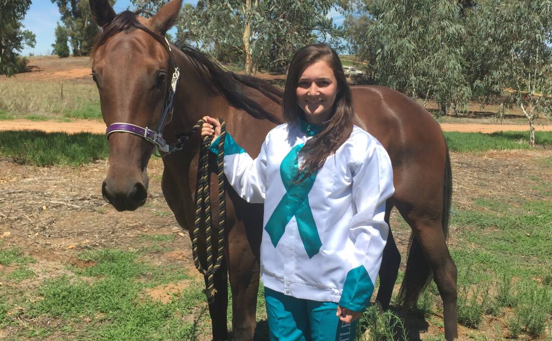 Coleambally trainer-driver Ellen Bartley has been selected as a Harness Racing NSW ambassador for the Team Teal campaign.
