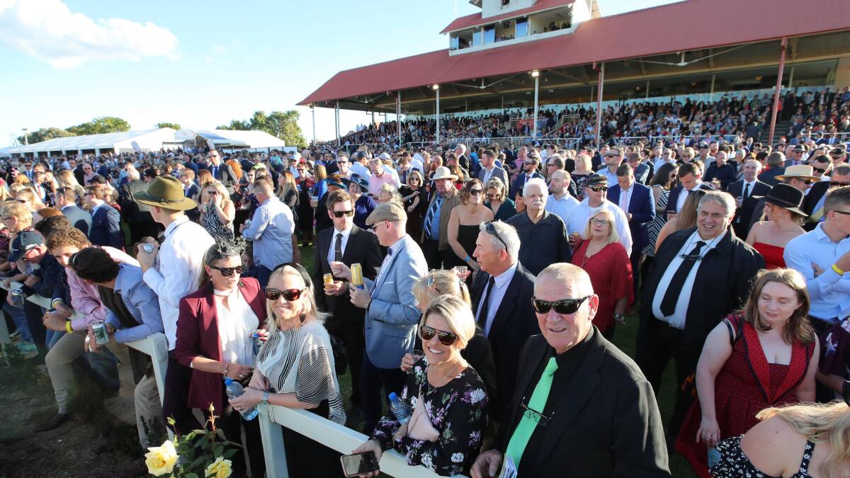LOCKED OUT: The Wagga Gold Cup meeting will be off limits to the public in May.