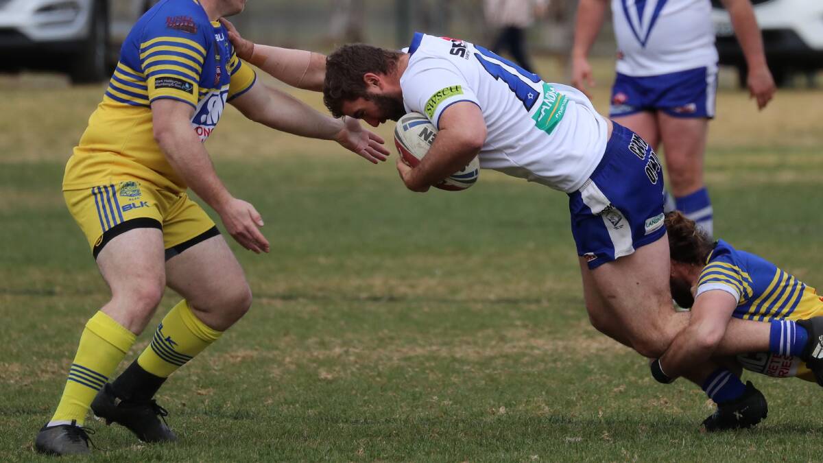 Jake Goodwin is one of Cootamundra's recruits from this season who won't be back again in 2019. He's signed as West Wyalong's captain-coach.