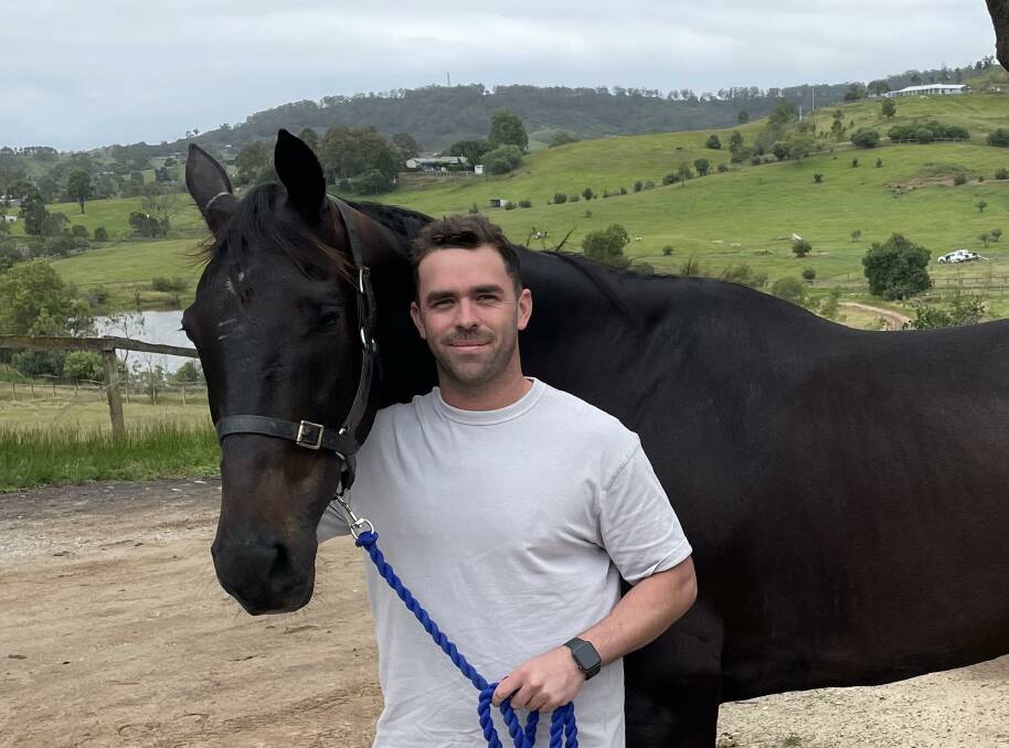 NEW CHALLENGE: Ryan Robertson will have his first race drive on Friday on All The Fours after having a share in Twentyeightblack, pictured, sparked his interest in the sport.